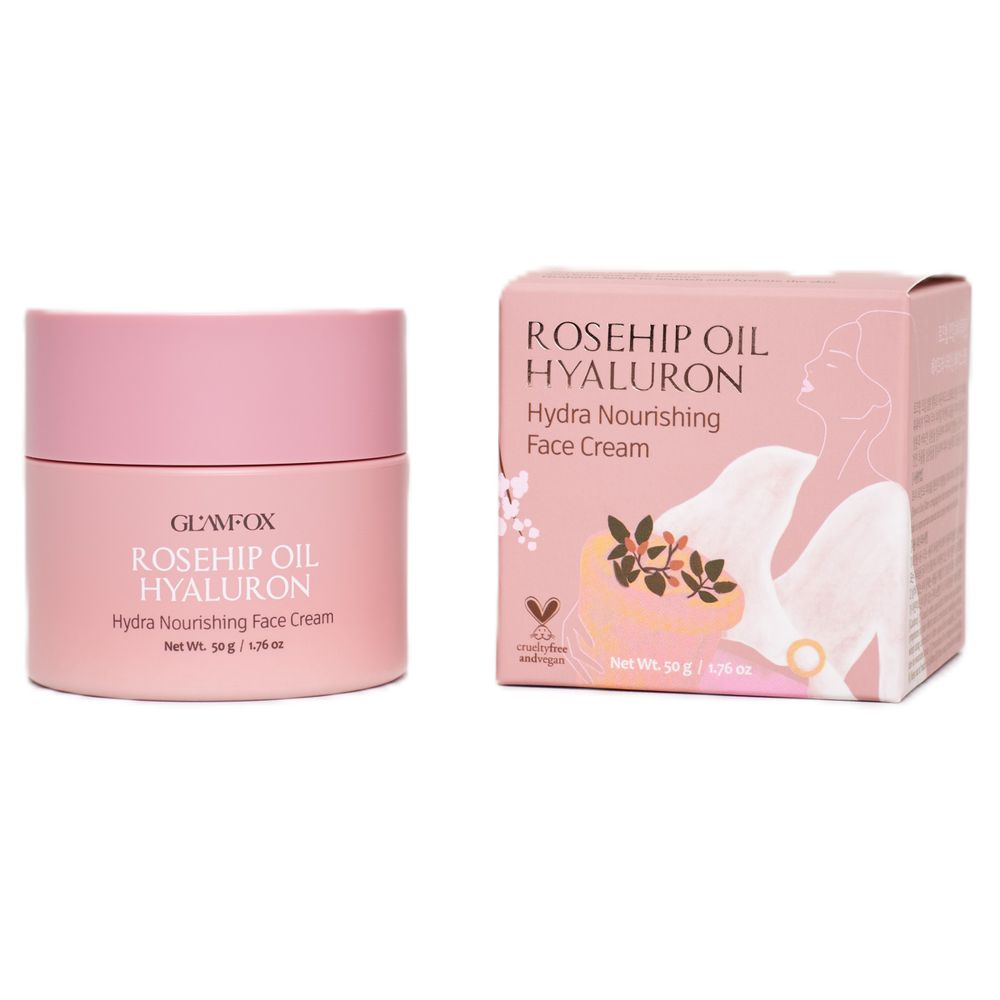 GLAMFOX Rosehip Oil Niacinamide Hydra Nourishing Face Cream GLAMFOX Rosehip Oil Niacinamide Hydra Nourishing Face Cream