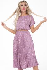 Платье Летнее (гофре,сирень) Diolche (Акция)