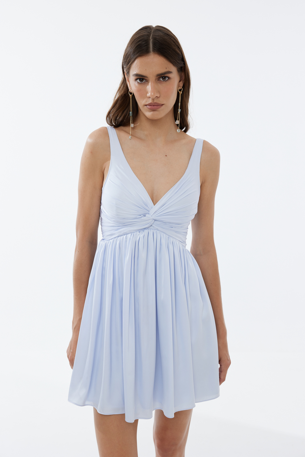 Шелковое платье Tears of Aphrodite Lavender