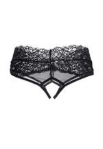 Эротические трусики Rebecca черные 46-48