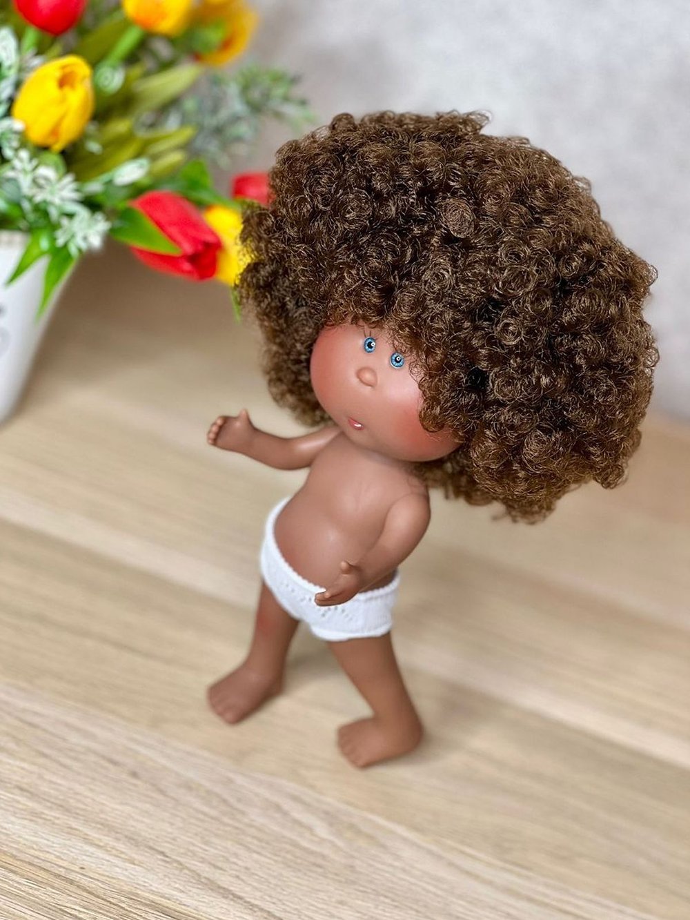 Кукла Nines виниловая 23см Little Mia без одежды (3199W10)