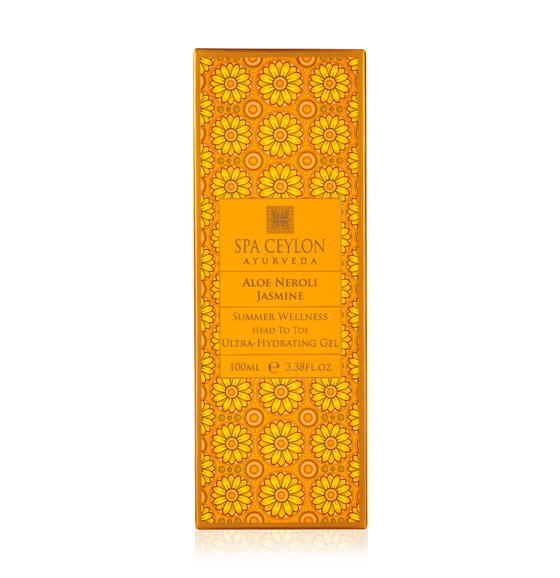 Летний оздоровительный многофункциональный ультраувлажняющий гель "АЛОЭ, НЕРОЛИ И ЖАСМИН" (100мл)