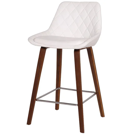 Барный стул Beirut с мягким белым сиденьем