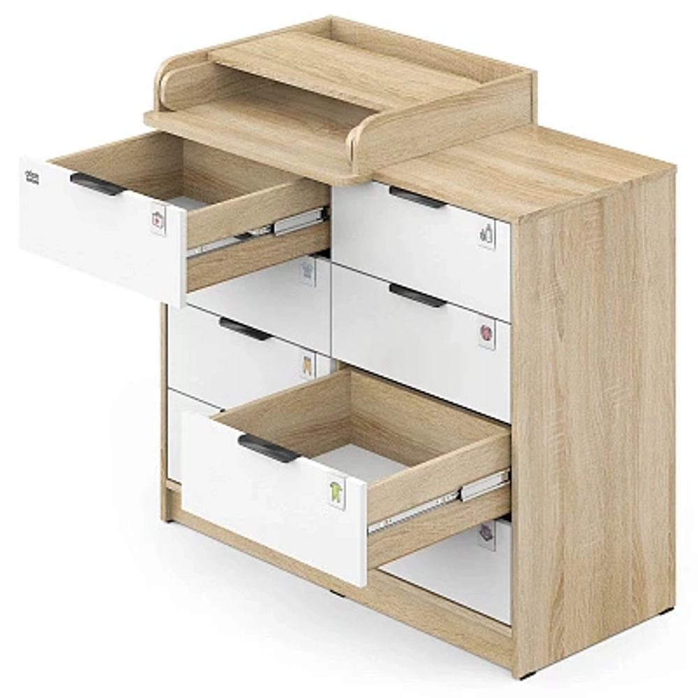 Комод Атон Zeus 1000/8 ЛДСП (пеленальная доска)