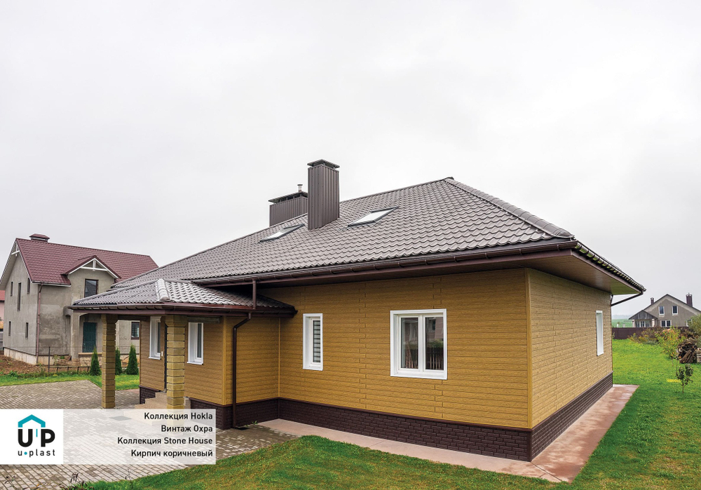 Фасадные панели Хокла Винтаж под дерево