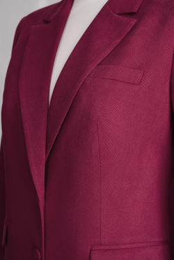 Жакет женский 3561зп, бордовый #366Бор043561зп