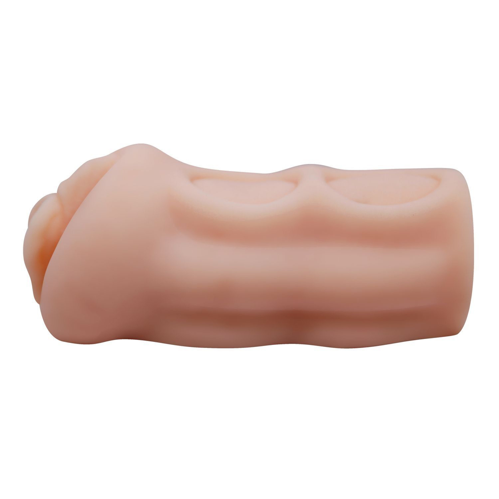 Мастурбатор-вагина Lillian с рельефным тоннелем (Цвет: телесный)