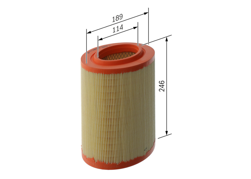 BOSCH - F026400039-BOC - Filter za vazduh