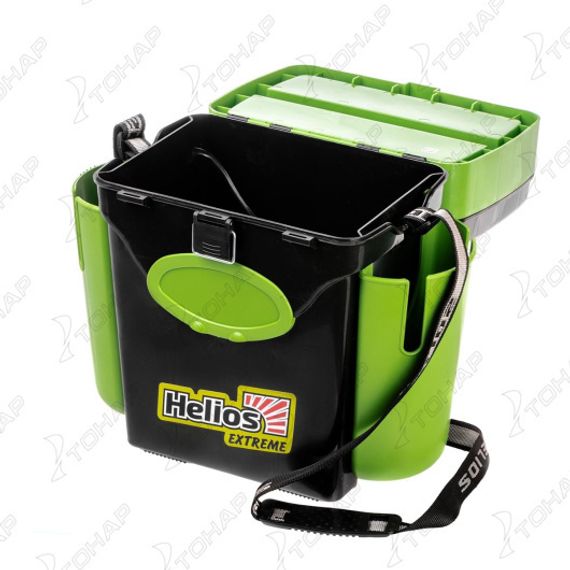 Ящик зимний Helios "FishBox" (10л) зеленый