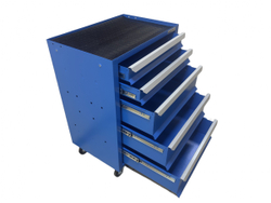 Инструментальная тележка GWT-K5B Great Wolf 5 ящиков, цз, колеса с тормозом, синяя