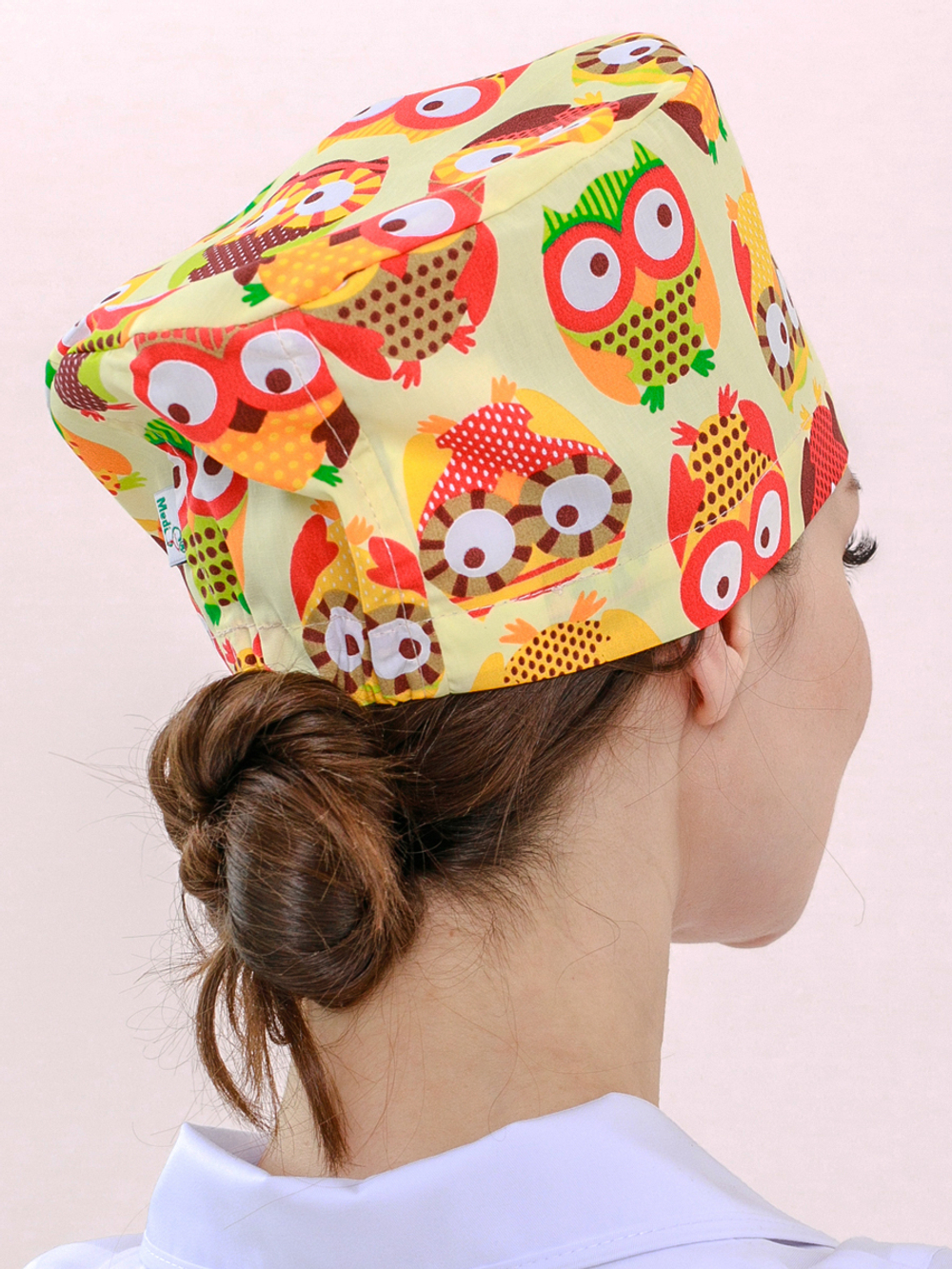 Медицинские головные уборы из ТС принта