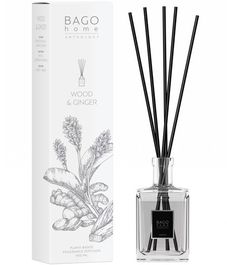 Древесина и имбирь, ароматический диффузор, Bago home
