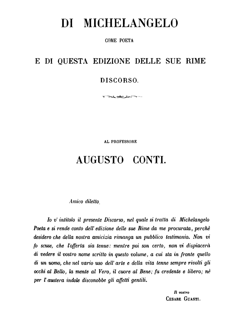 Le rime di Michelagnolo Buonarroti | Michelangelo Buonarroti