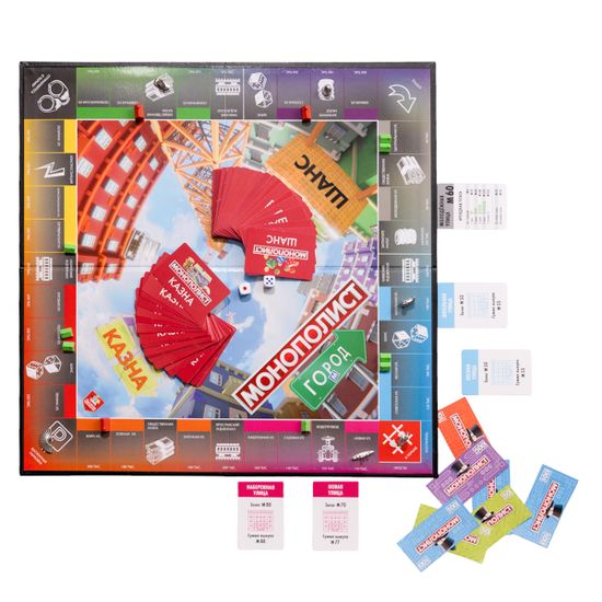 Игра настольная "Монополист. Город"