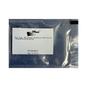 Чип для картриджа HP Color LJ M775 (13,5K) CE340A black UNItech(Apex)