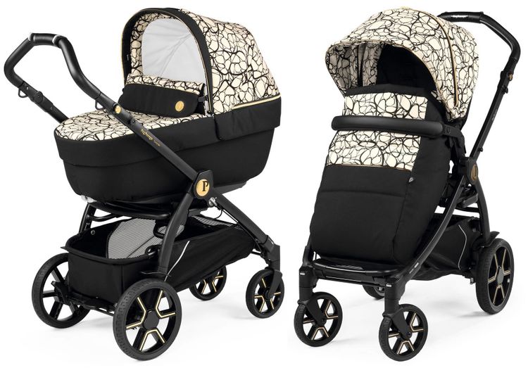 Коляска 2 в 1 Peg Perego Book Combo Graphic Gold