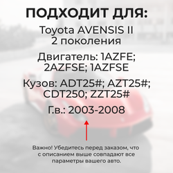 Втулки натяжителя ремня генератора Toyota AVENSIS (II) [Кузов:ADT25#,AZT25#,CDT250,ZZT25#] (Двигатель 1AZFE; 2AZFSE; 1AZFSE) 2003-2008 (NR4)