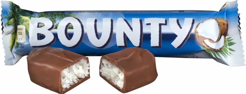 55Г ШОКОЛАДНЫЙ БАТОНЧИК Bounty