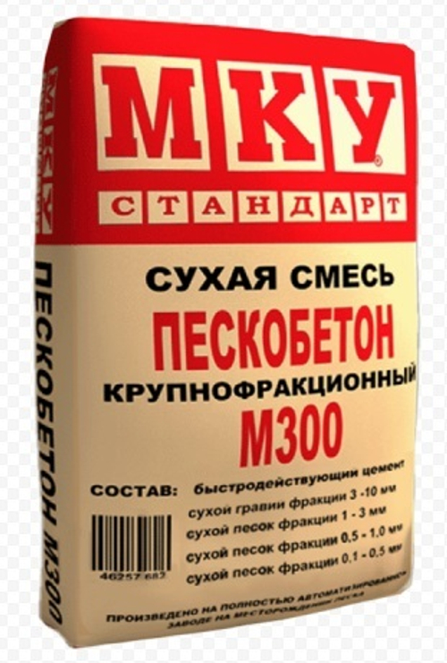 Пескобетон М300 Euromix 40 кг