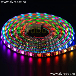 Адресная RGB лента WS2812B/IP30/60LW