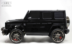 Детский электромобиль RiverToys Mercedes-AMG G63 4WD (S307) черный глянец