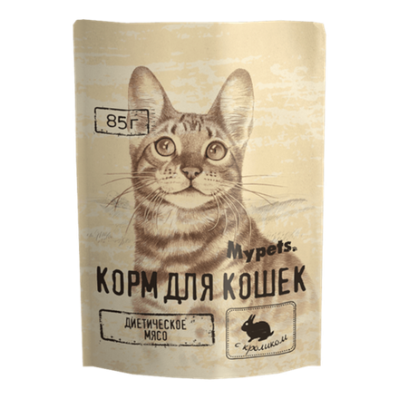 MyPets паучи для взрослых кошек (Кролик)
