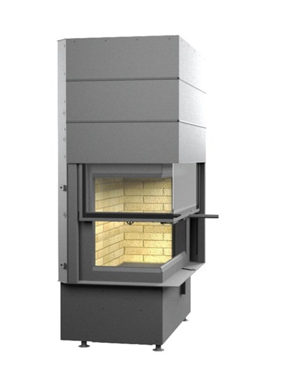 Каминная топка АСТОВ П2С 8457 ПРАВАЯ