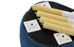 Детский мягкий стул Бельмарко Stumpa морской