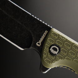 Нож складной DAGGERR Tesak Olive BW DL