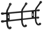 ВЕШАЛКА НАСТЕННАЯ УЮТ 3 КРЮЧКА ЧЕРНЫЙ ВНУ32