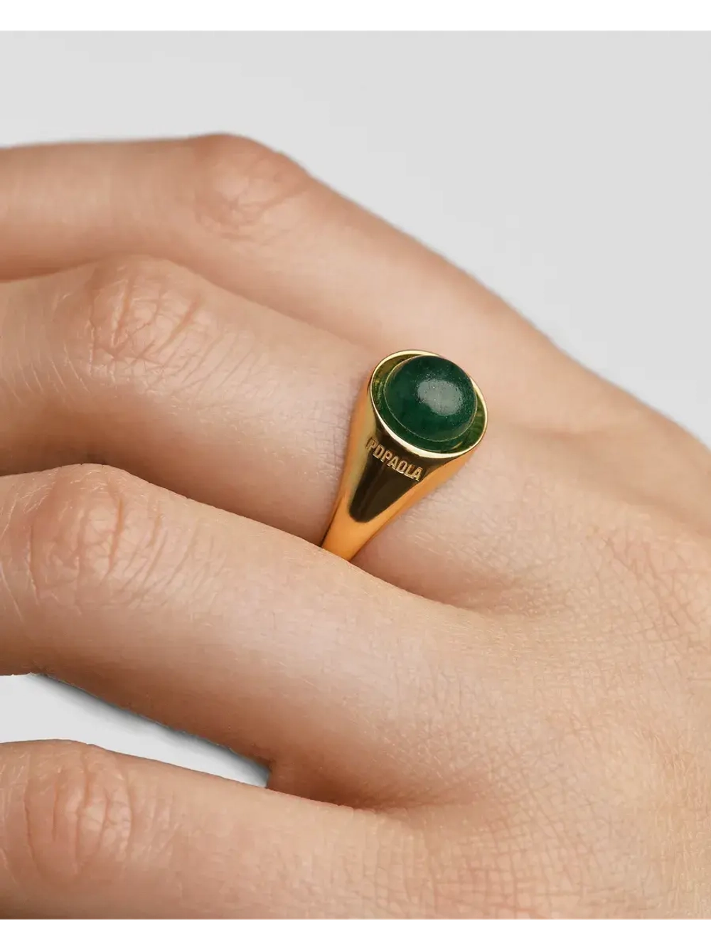 Кольцо Moon Green Aventurine
