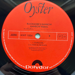 Винтажная виниловая пластинка LP Rainbow Rainbow Rising (Япония 1976) (Без Оби) Stargazer