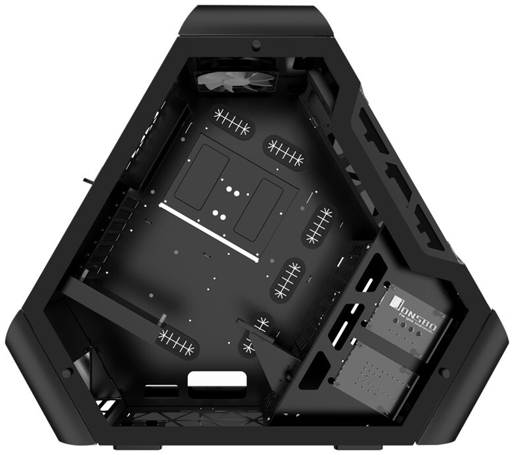 Корпус ATX JONSBO TR03-G Black