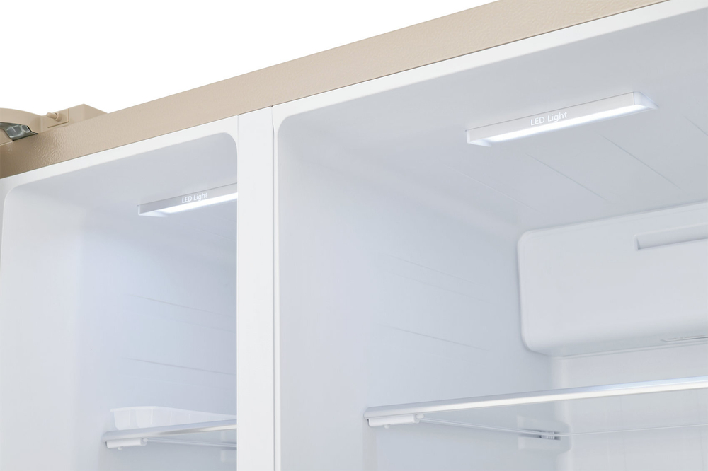 Холодильник Side-by-Side Zugel ZRSS630C, бежевое стекло фото 15