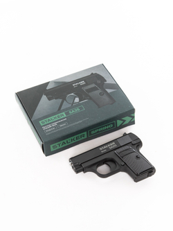 Пистолет пневм. Stalker SA25 Spring (аналог Colt 25), к.6мм, мет.корпус,маг.7шар,черн