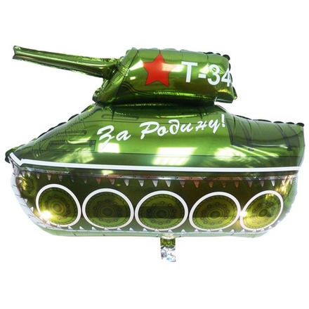 Мини Фигура Flexmetal  Танк Т-34 За Родину #1206-0919