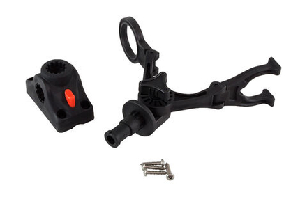 Подставка под удочку черная в комплекте с креплением CFMT303, складная