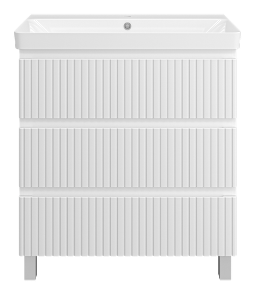 Тумба под раковину Brevita Victory 80 (белая)