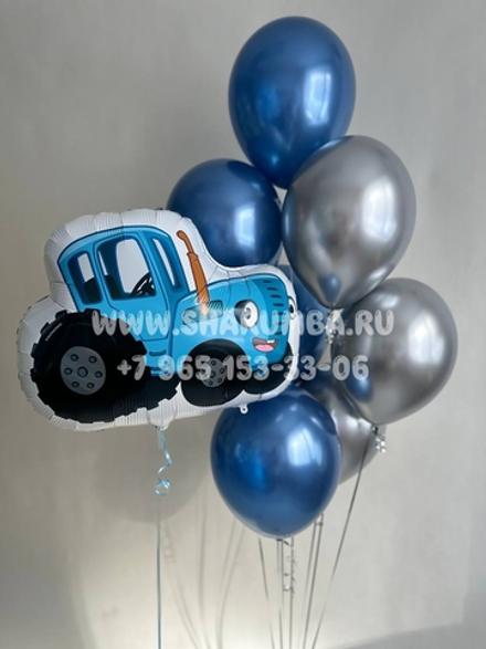 Набор "Синий Трактор с хромом"