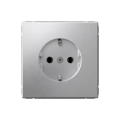 Art Gallery розетка с заземлением, 16А, механизм, алюминий