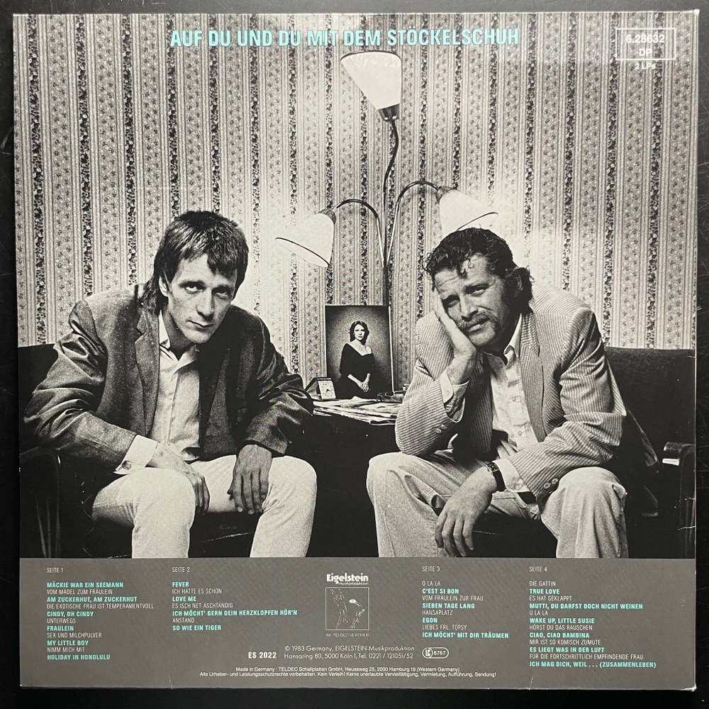 Maren Kroymann ‎– Auf Du Und Du Mit Dem Stöckelschuh 2LP (Германия 1983г.)