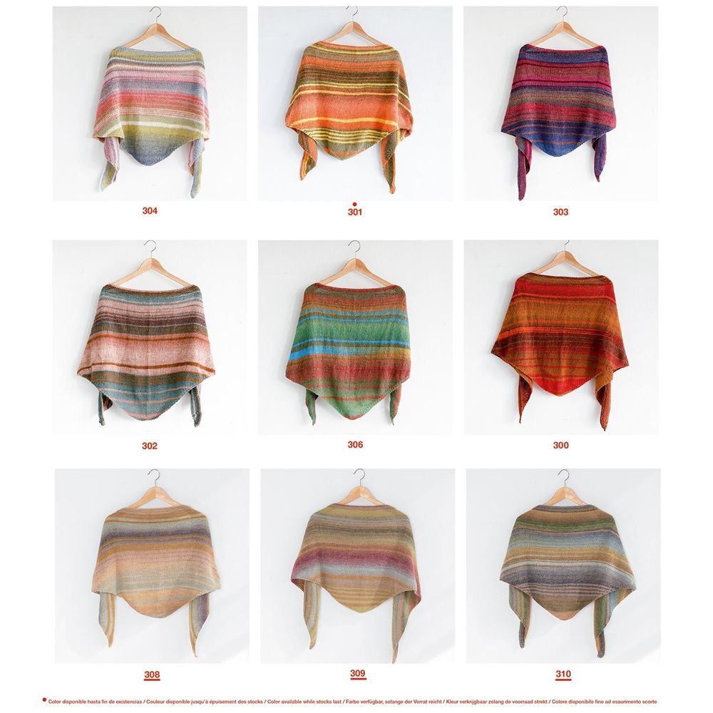 Пряжа для вязания Katia Varanasi 52% шерсть, 48% акрил