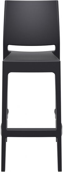 Стул пластиковый барный Maya Bar 75 черный