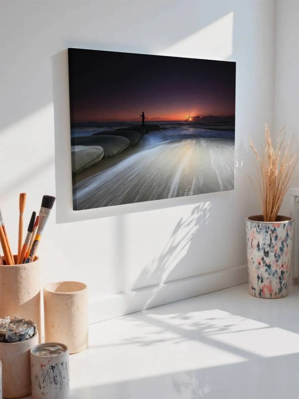 Картина на стену 40 X 50 Рыбак