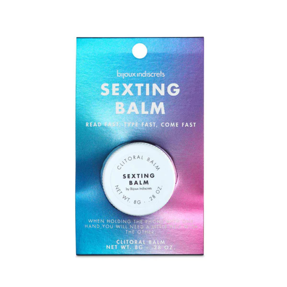 Bijoux Indiscrets SEXTING BALM - Возбуждающий бальзам для клитора с ароматом пряного имбиря, 8г