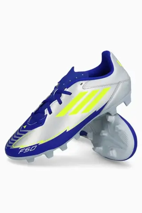 Бутсы adidas F50 Club Messi FG/MG - серебряный