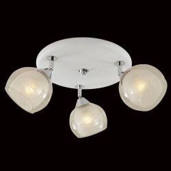 Citilux Самба CL158131 Люстра с поворотными плафонами Белая Хром