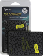 SSD 240 Gb SATA 6Gb/s Apacer AS340 Panther  &lt;AP240GAS340G(-1)&gt;  2.5" 3D TLC