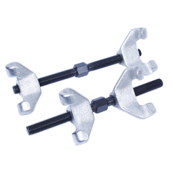МАСТАК (100-04230) Стяжка амортизаторных пружин, 230 мм, кованная, двойной крюк, 2 предмета