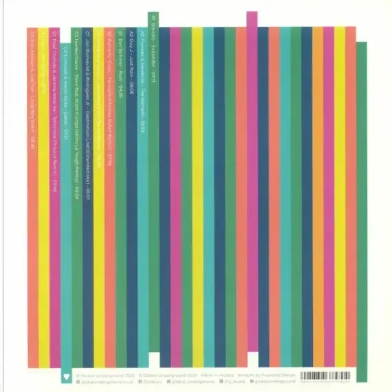 Various – Global Underground: Select #10 - Transparent Blue & Orange - LP